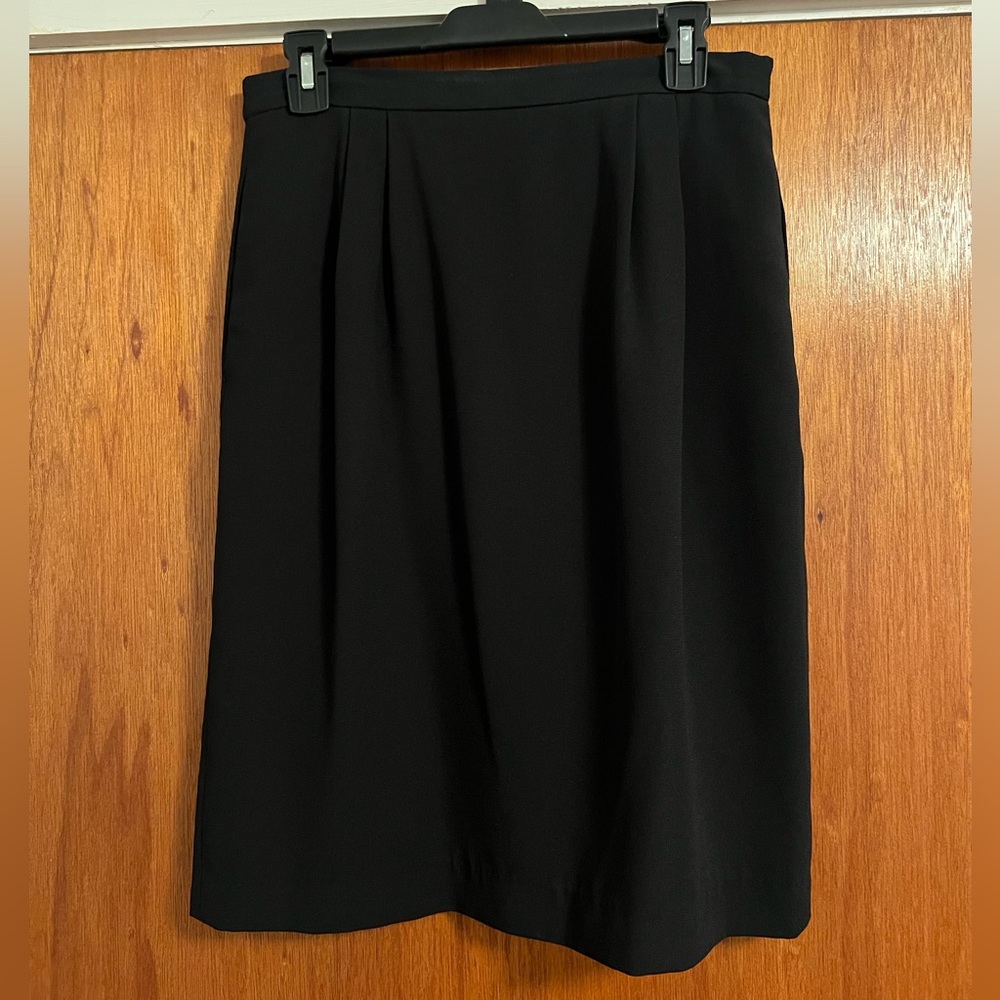 Classic Black Pencil Skirt